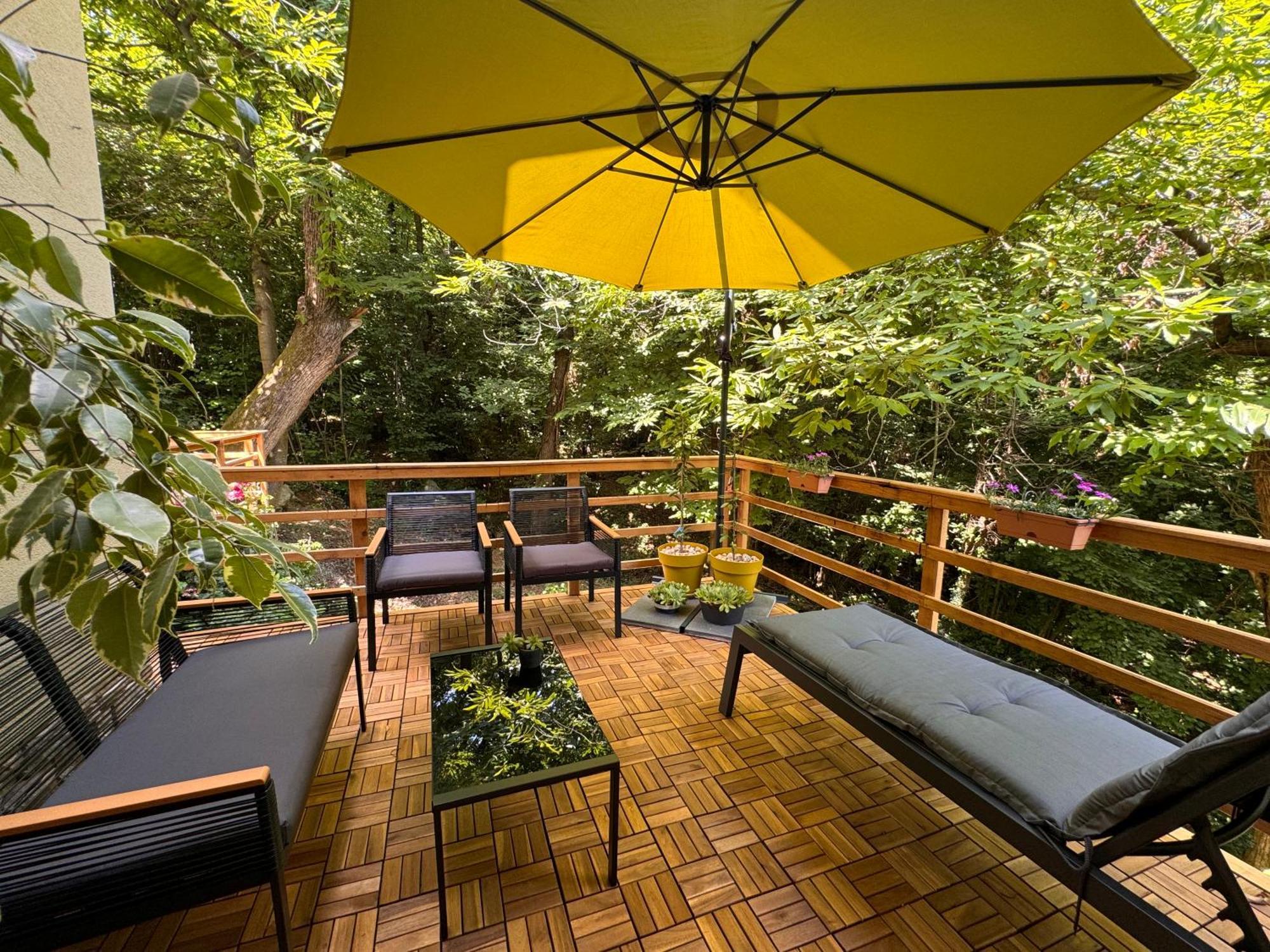 Apartment With A Terrace Forest Home Lullula Veprinac Kültér fotó
